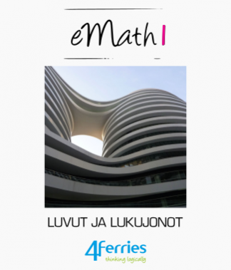 eMath textbooks (Finnish, OPS16)